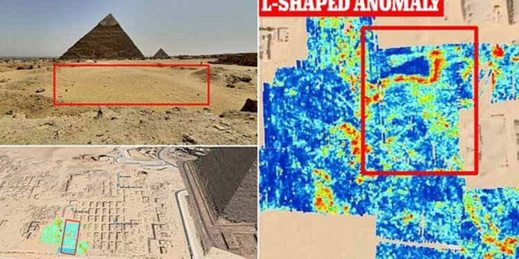 Археолози откриха мистериозна подземна "аномалия" близо до пирамидите в Гиза