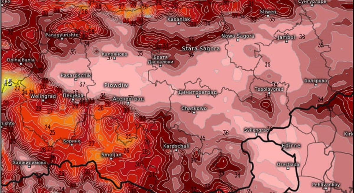 За температури до 42 градуса утре алармираха синоптиците След днешния