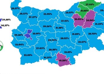 гласуване по области