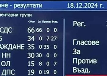 Пълен АБСУРД в НС: Заради проблеми в таблото посякоха Доган и Пеевски