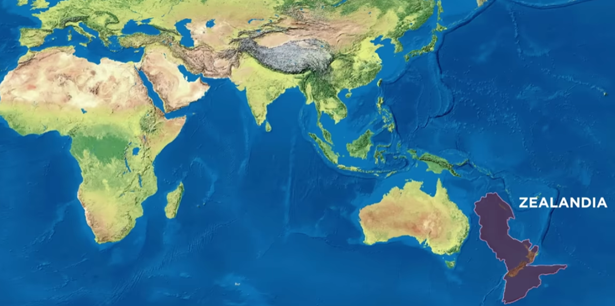 Открита е Зеляндия – скритият континент изчезнал мистериозно преди 375
