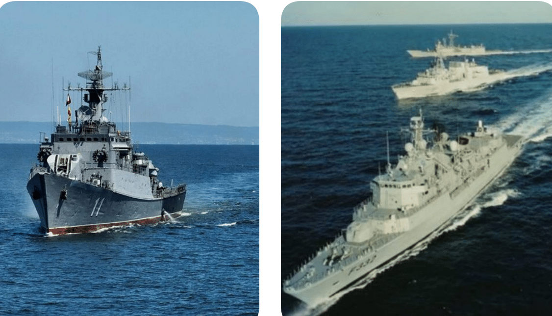 ЕКШЪН в морето! ВМС на България спасиха украински моряци от потъващ кораб