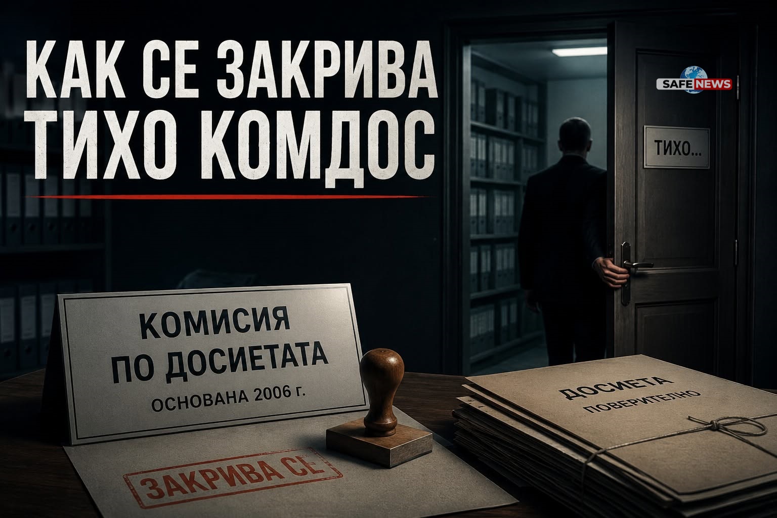 Като котешки стъпки: Тихият път към края на Комисията по досиетата