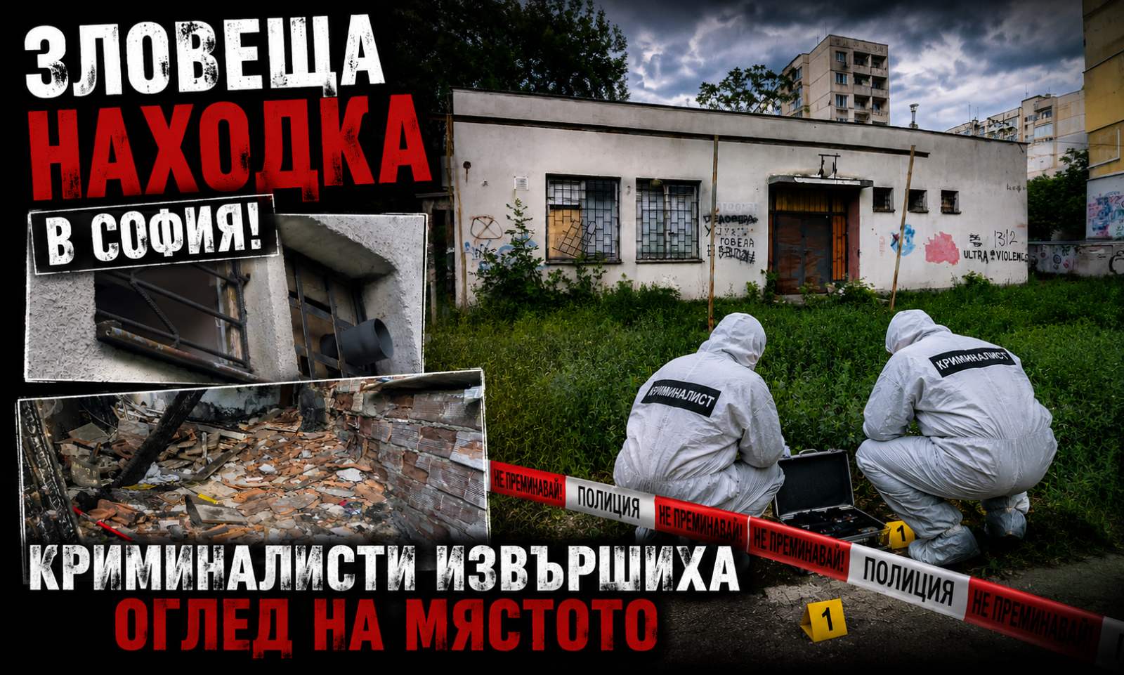 ЕКСКЛУЗИВНО В SAFENEWS: Ужас в „Надежда“! Намериха мъртво непълнолетно момиче в изоставен трафопост (СНИМКИ)