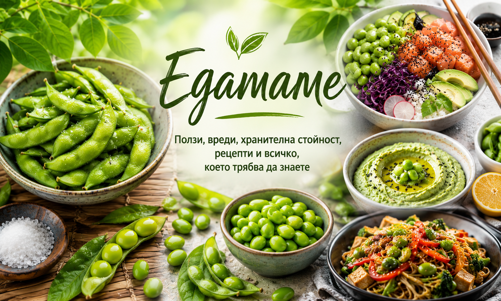 Едамаме! Храната, която превзе света