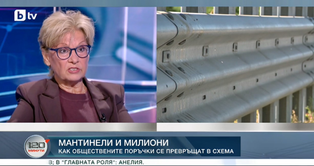 Пазар от монополисти като картел: Виолета Комитова за пътните ремонти и мантинелите (ВИДЕО)