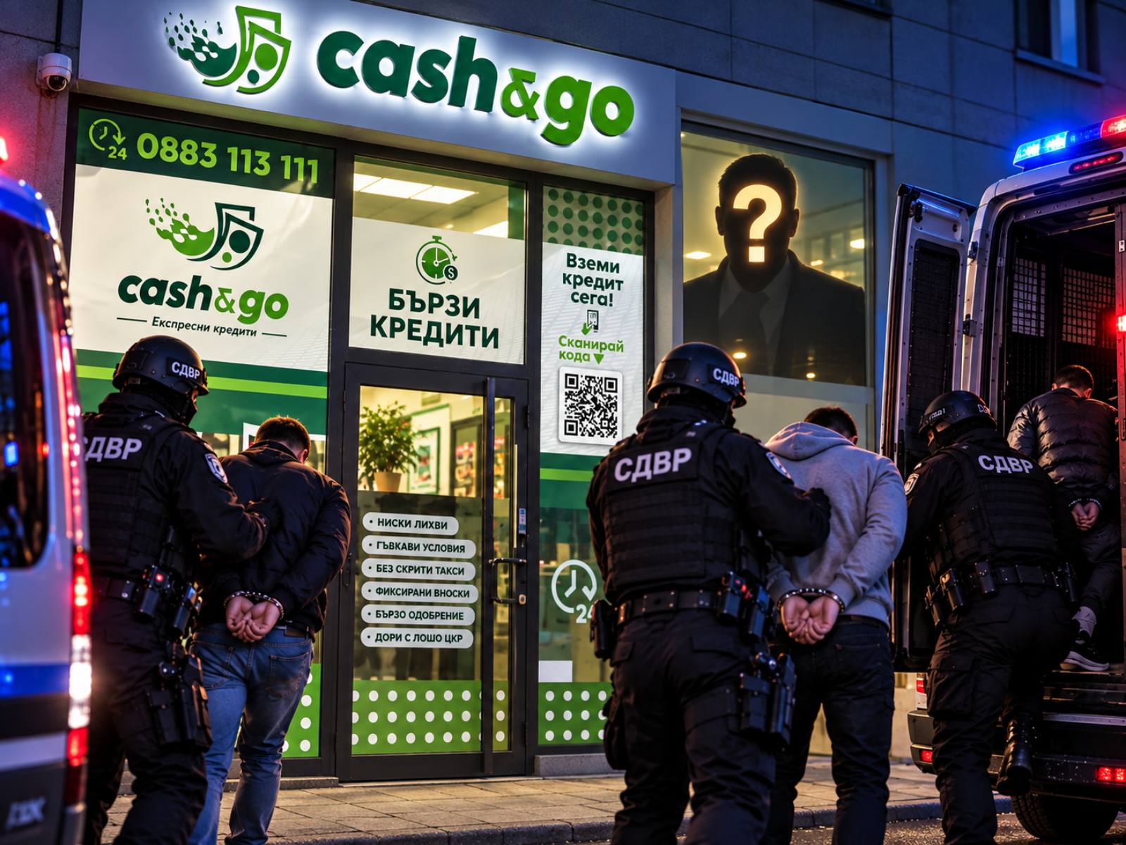 СДВР удари офис за бързи кредити CASH&GO: Има задържани, десетки потърпевши дават показания за брутален тормоз