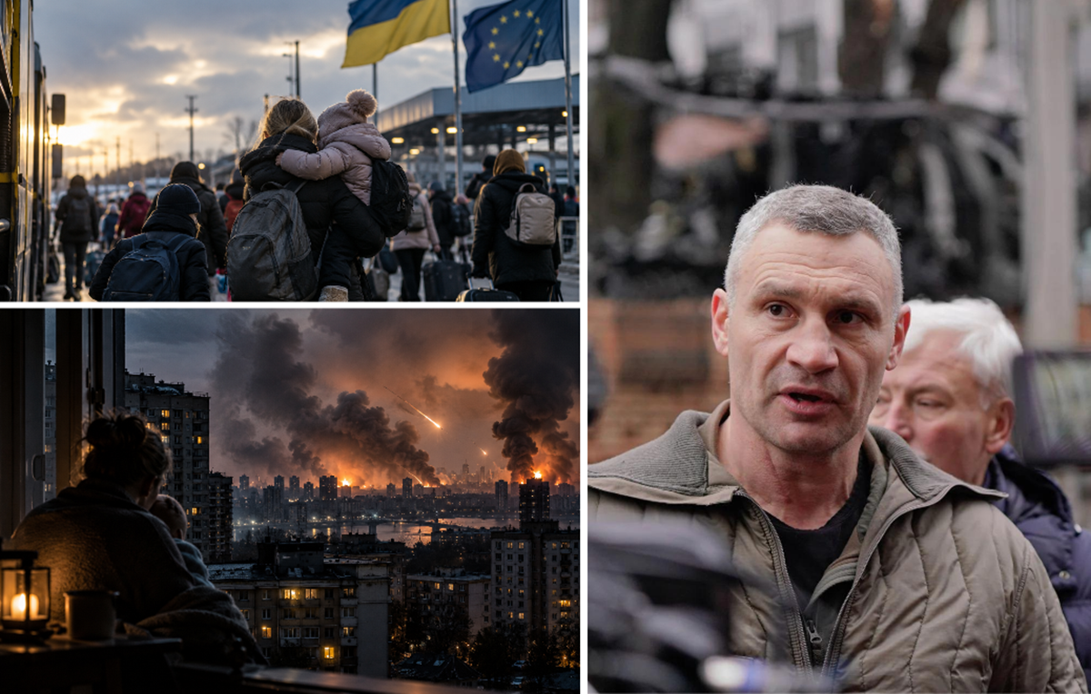 Тревога!: Европа пред нова вълна от украински бежанци! Украинците масово напускат страната заради руските удари! Кметът на Киев: Влизаме в режим на оцеляване! (ВИДЕО)
