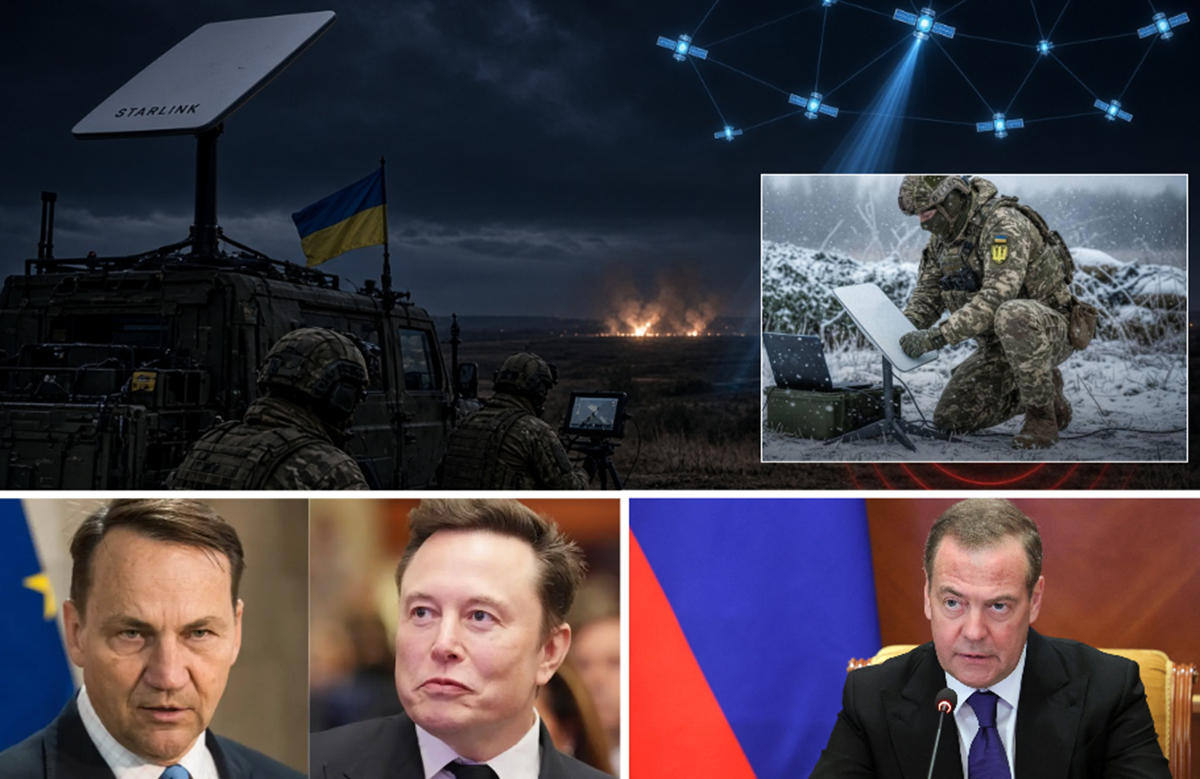 Ужас в Украйна заради Starlink - Киев остава без "очи и уши" на фронта! Полският външен министър заплаши Мъск! Медведев с взрив: "Зелената въшка е в паника!" (ВИДЕО)
