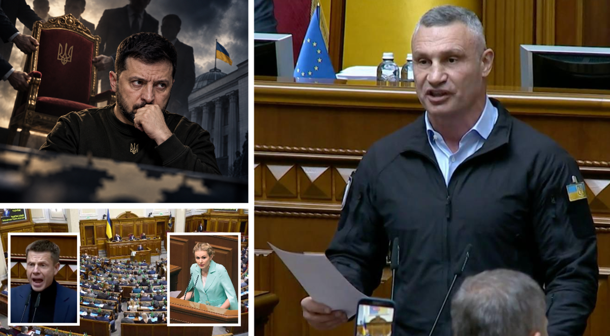 Идва промяна - в Украйна става нещо!: Парламентът се вдига на бунт срещу Зеленски, най-близкото му обкръжение готви преврат, Кличко събира протестен щаб! (ВИДЕО)