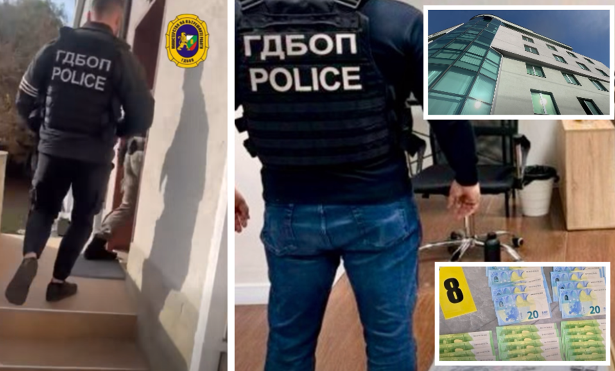 Удар по мрежа за онлайн измами за 600 00 евро!: ГДБОП разби 4 колцентъра, 9 души са арестувани (ВИДЕО)