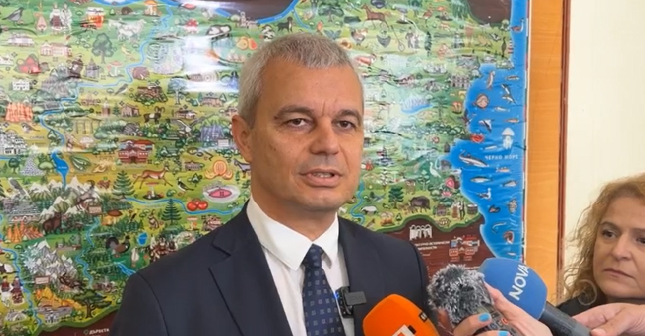 Костадин Костадинов: Гласувах за бъдещето, за свободна и независима България (ВИДЕО)