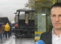 Ужасът край Масларево! Автобусът се ударил в горящите тирове, докато студентите спели (ВИДЕО)