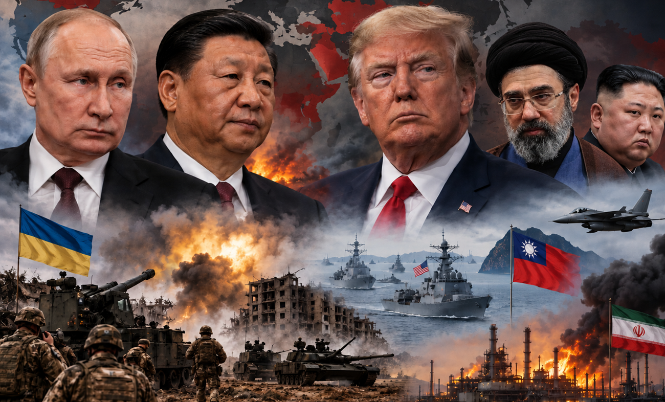 Смразяваща новина от Financial Times: Светът се приближава към Трета световна война! 65 конфликта бушуват в света - ето кое ще бъде бомбата! (СНИМКИ/ВИДЕО)